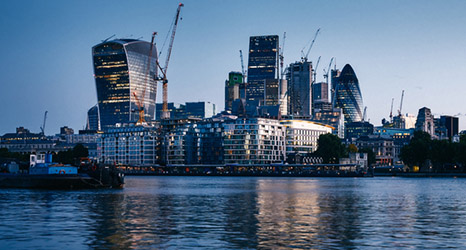 Vista di Londra